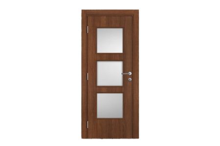 Vrata sa otvorima za staklo