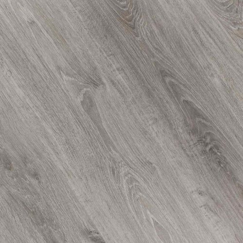 Uzorak akcijskog laminata D8014 12 mm 33/AC5 sa sivo-braon drvenim dekorom i prirodnom teksturom drveta