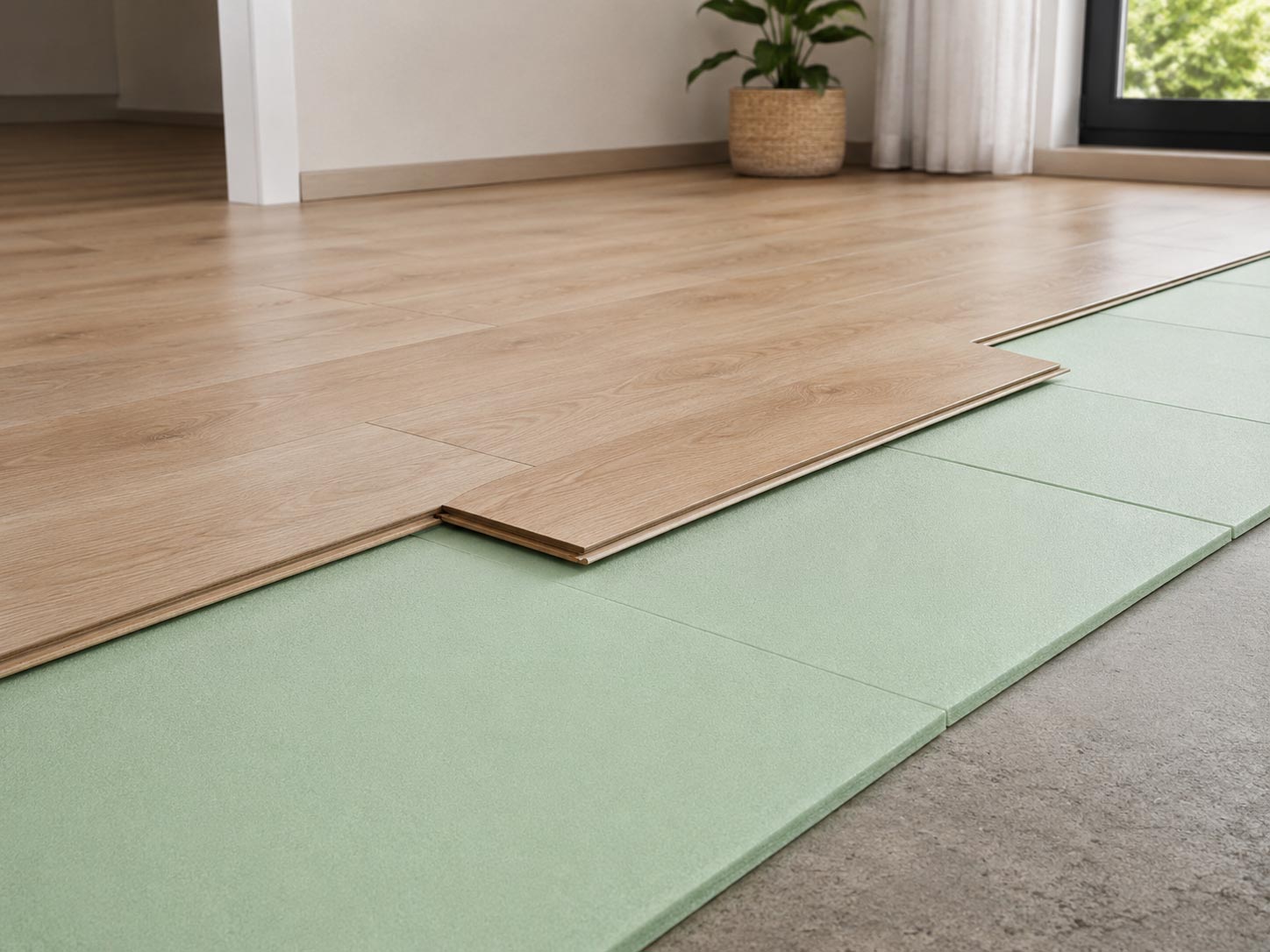 Postavljanje XPS podloge ispod laminata za stabilniji pod i bolju izolaciju