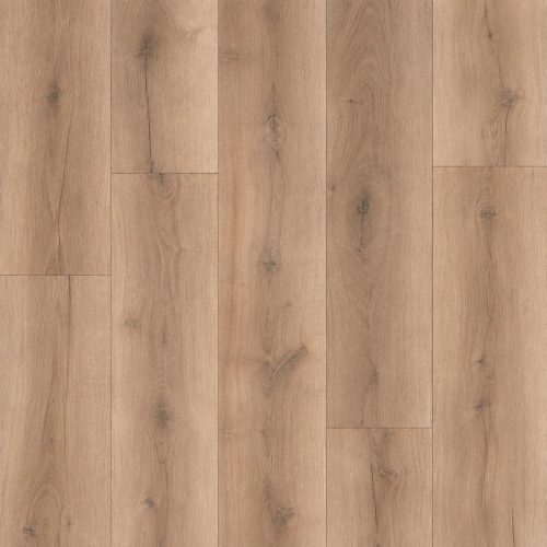 Uzorak akcijskog laminata 1538 8 mm 32/AC4 sa toplim smeđe drvenim dekorom, vidljivim godovima i rustičnim detaljima