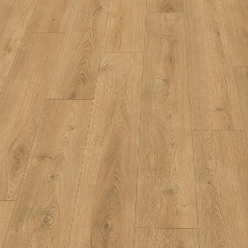 Uzorak akcijskog laminata 5985 8 mm 32/AC4 sa toplim prirodnim hrast dekorom, izraženim godovima, bež-braon tonovima i blagim rustičnim efektom